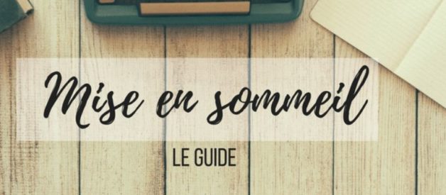 mettre une société en sommeil