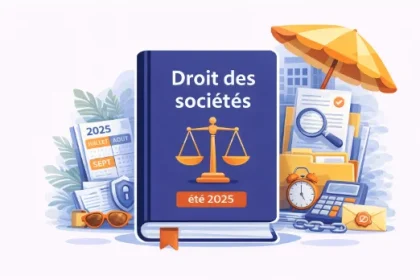 Droit des sociétés : récapitulatif des principales réformes et décisions juridiques de l’été 2025
