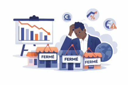 Bilan des entreprises 2023 en France avec baisse des créations d’entreprise et évolution de l’entrepreneuriat