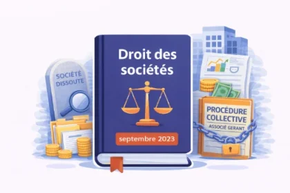 Actualités du droit des sociétés en septembre 2023 avec jurisprudence sur la survie de la personnalité morale des sociétés dissoutes la procédure collective et l expertise préalable au procès
