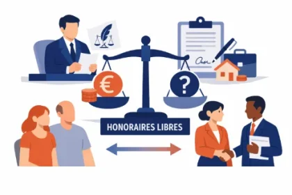 Entretien avec une notaire sur les honoraires libres des notaires et leur fonctionnement dans les prestations juridiques non soumises à tarif réglementé