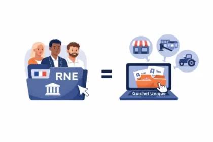 Registre national des entreprises RNE guichet unique dématérialisé simplifiant les formalités et l’accès à l’information sur les entreprises