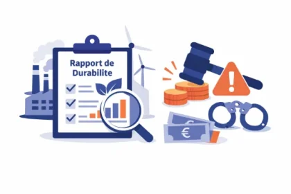 Directive CSRD et rapport de durabilité pour les entreprises européennes avec obligations et sanctions