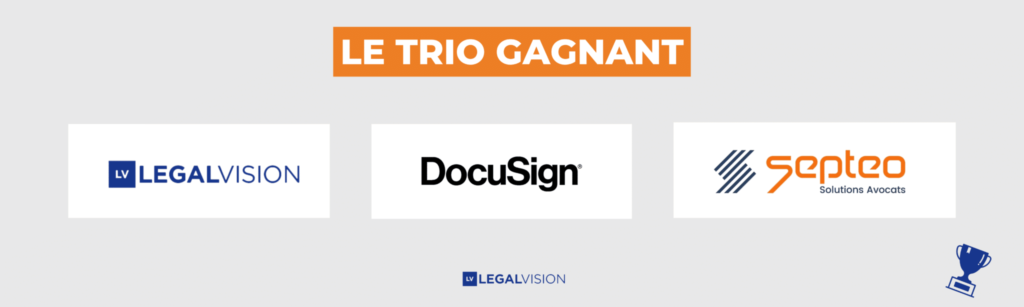 LegalVision - Le trio gagnant