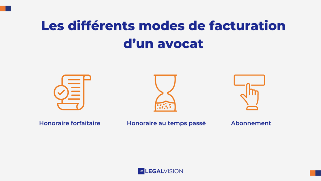 Les différents modes de facturation d’un avocat - LegalVision