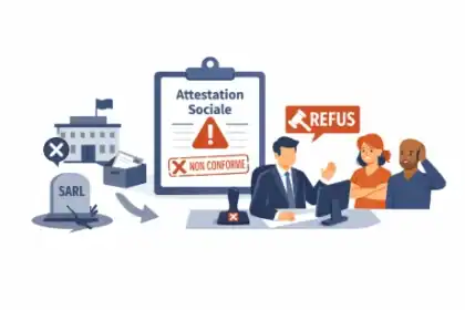 Radiation de société après liquidation et contrôle de l’attestation URSSAF par le greffe lors de la formalité